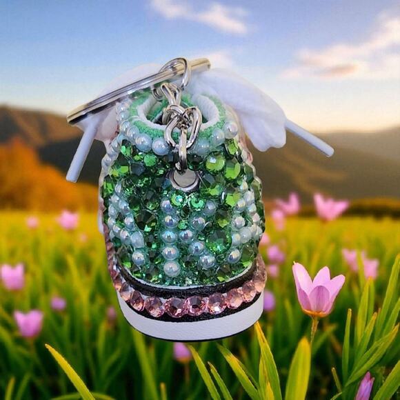 AKA Alpha Kappa Alpha Keychain Shoe Custom made - Picture 2 of 4